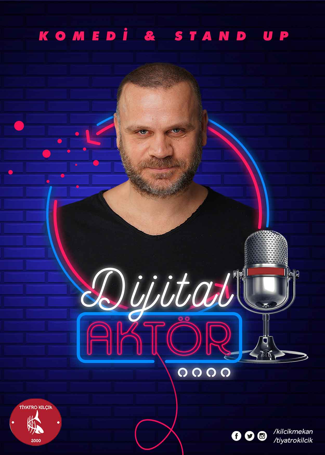 Dijital Aktör Afiş